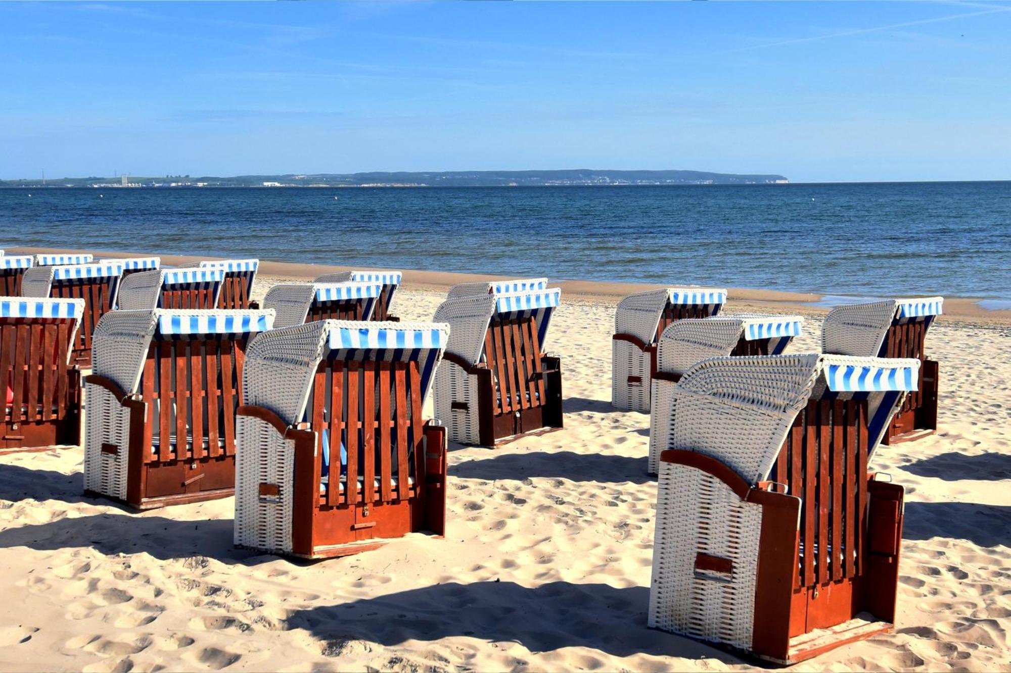 Ferienwohnung Binzer Strandgut Im Haus Jahreszeiten Binz Exterior foto
