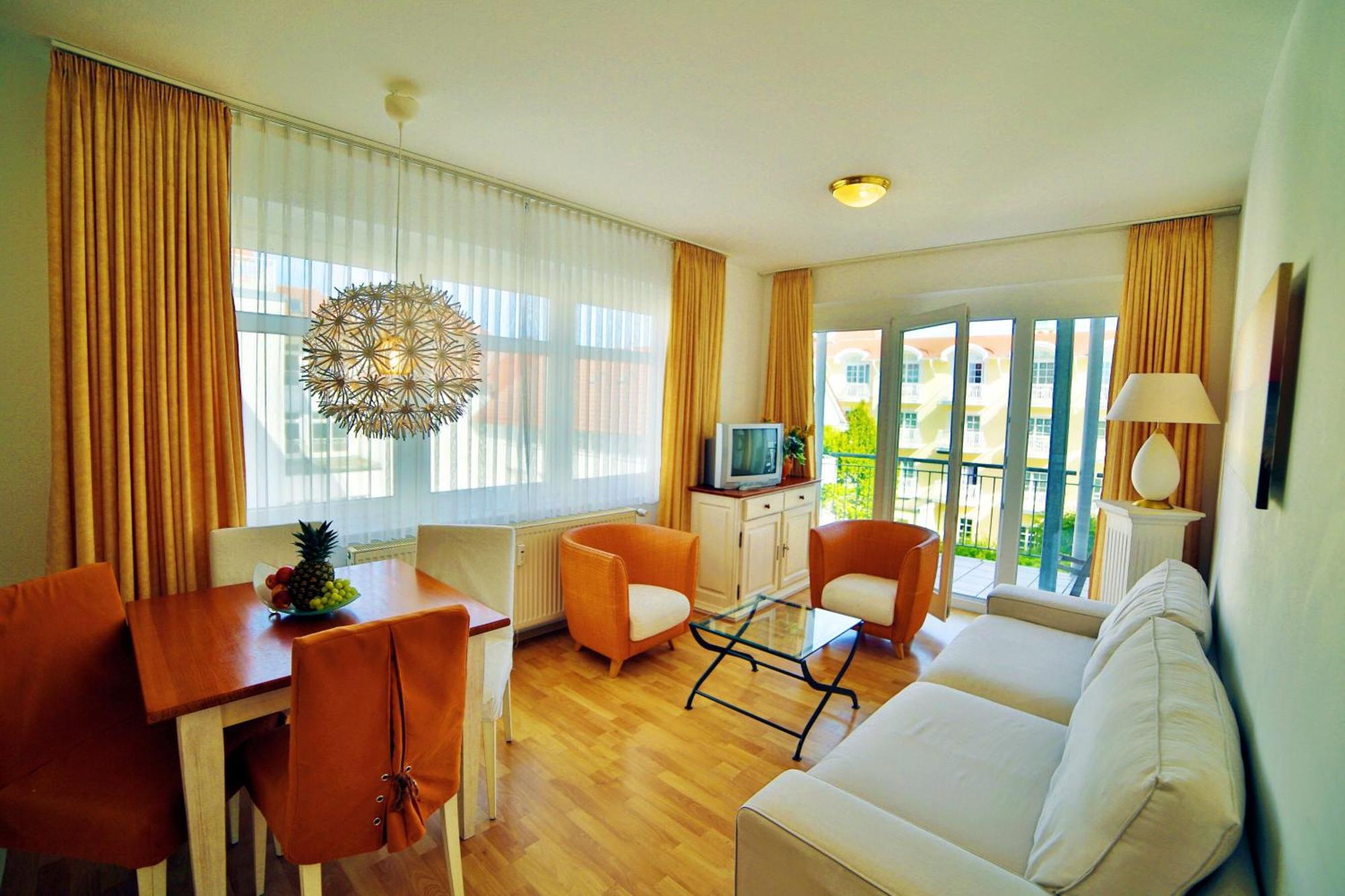 Ferienwohnung Binzer Strandgut Im Haus Jahreszeiten Binz Exterior foto