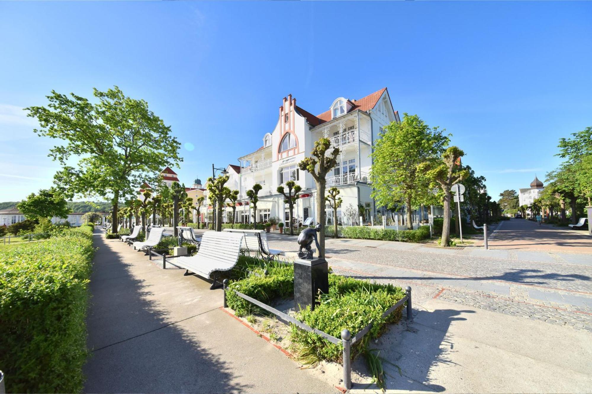 Ferienwohnung Binzer Strandgut Im Haus Jahreszeiten Binz Exterior foto